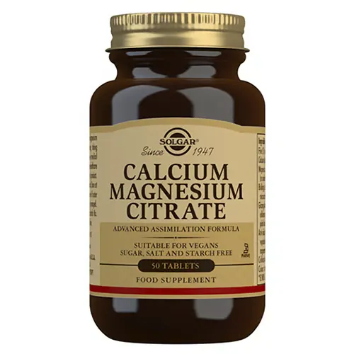 Solgar Calcium Magnesium Citrate (50 tab)