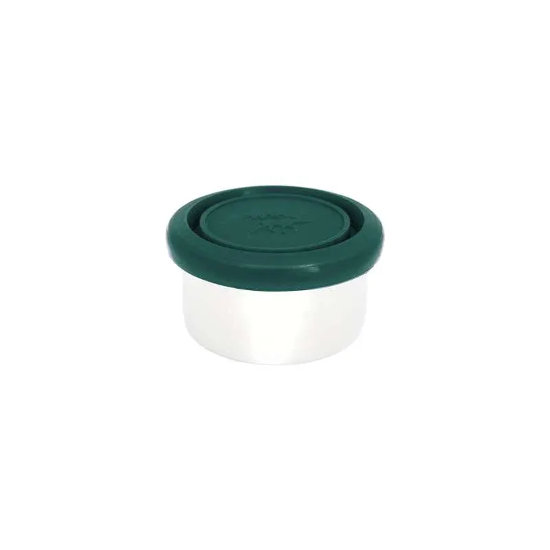 Pulito PureDipBox Snackboks - Rustfrit Stål - Rund - 50ml