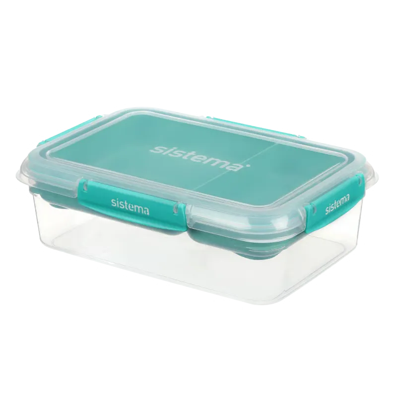 Sistema Rectangle Stax To Go Minty Teal / Ocean Blue (2.2 l)