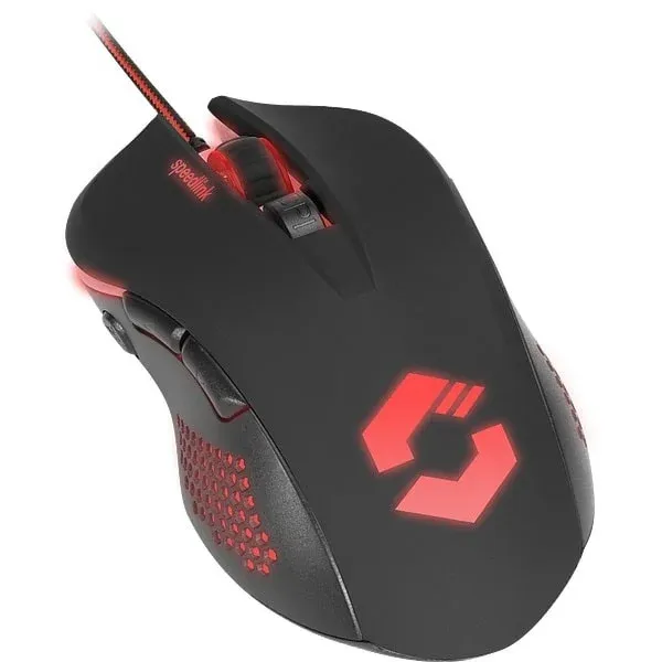 Speedlink TORN Gaming Mus. Til højre- & venstrehåndede. Sort.