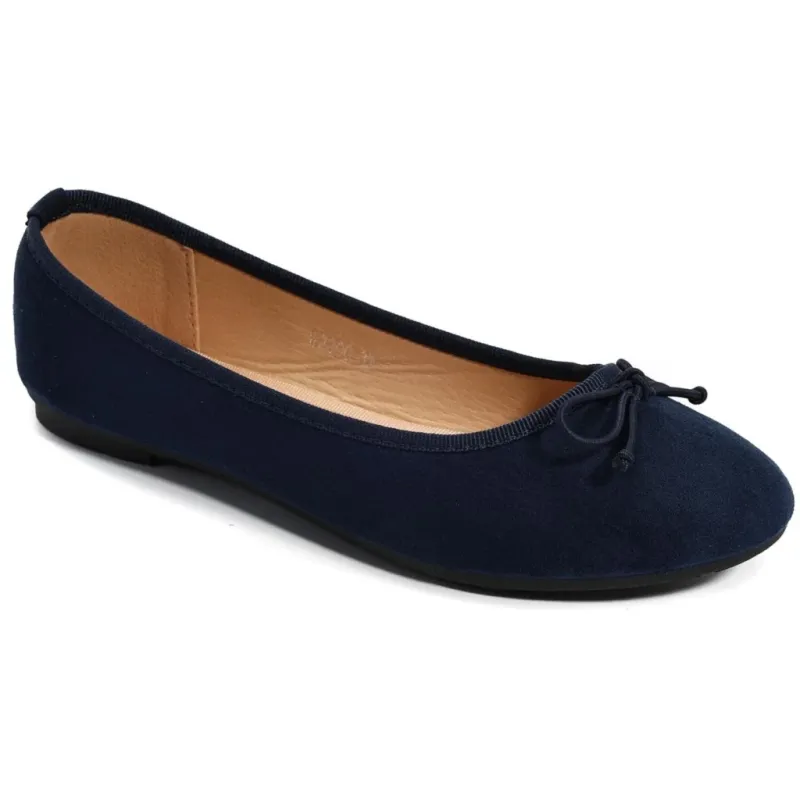 Tanja dame ballerina sko W2300 - Navy