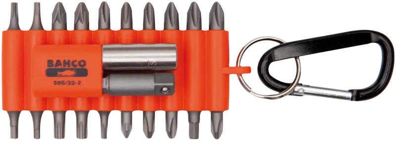 Gummiholder m/bits 22 stk 59S/22-1