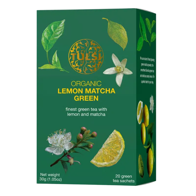 Tulsi Lemon Matcha Green tea Ø (20 breve)