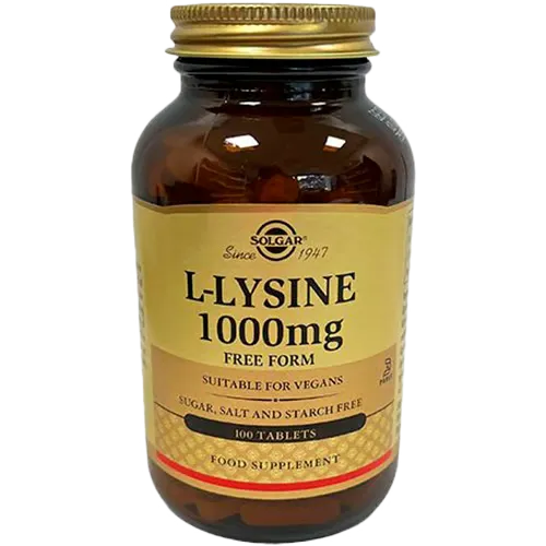 Solgar L-Lysine 1000 mg (100 tabl)