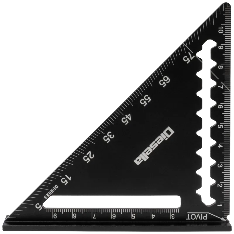 Speedvinkel 0-90° 120×120mm sortoxideret aluminium
