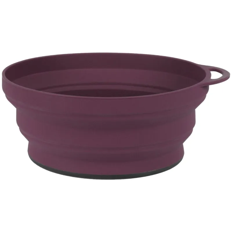 Lifeventure Silicone Ellipse Flexi-Bowl, lilla