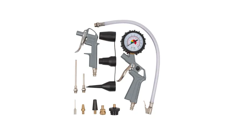 PNEUMATIC INFLATING GUN SET 13PCS