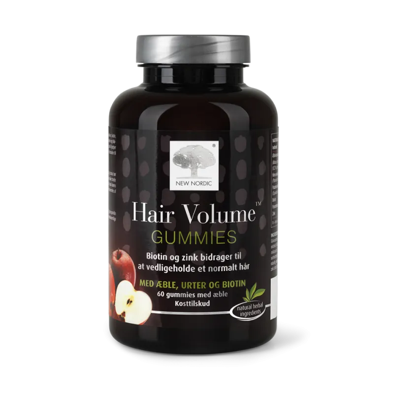 New Nordic Hair Volume Gummies 60 stk - 2 for 258,-