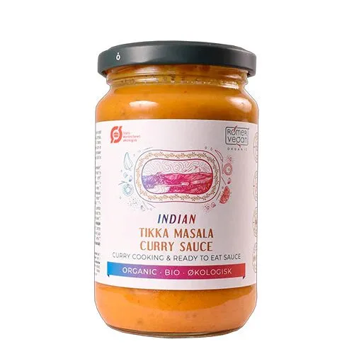 Indian Tikka Masala Curry Sauce Øko. - 350 gram