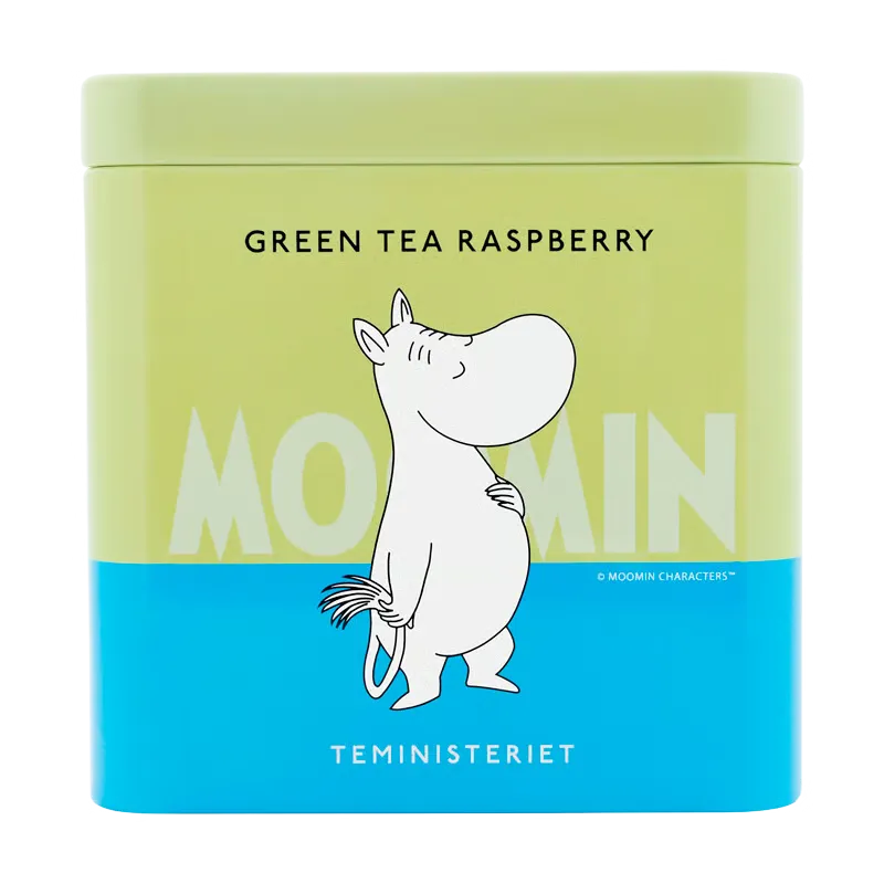 Teministeriet Moomin Green Tea Raspberry Tin (100 g)
