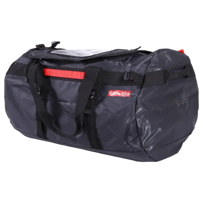 Edelweiss Duffle Bag D90 Black PVC, duffel, sort
