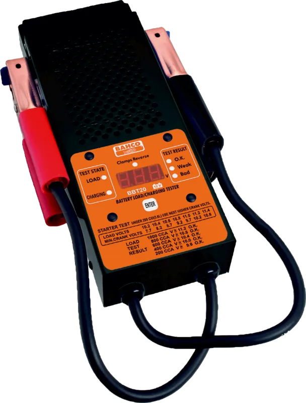 Digital 12V batteritester BBT20 område 200 - 1000 CCA