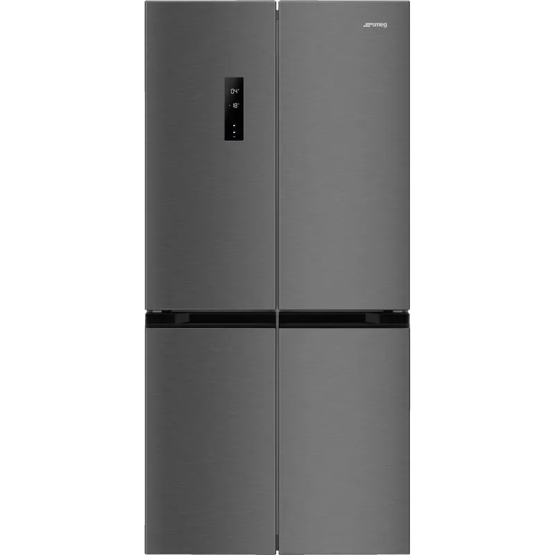 Smeg FQI48KD French Door køleskab, sort