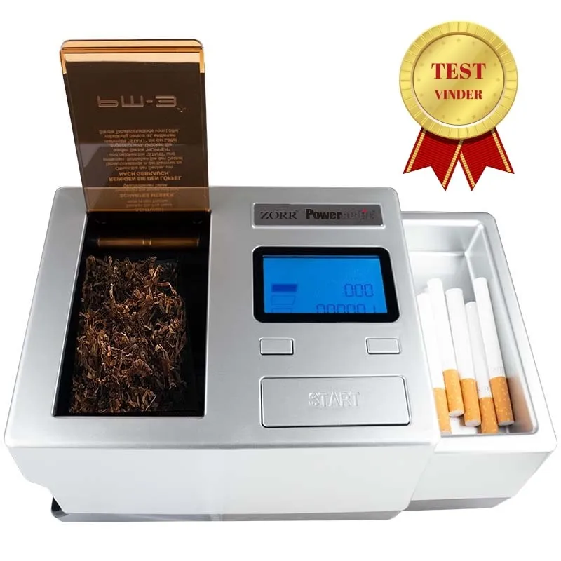 Zorr Powermatic 3+ Plus Deluxe- Elektrisk automatisk rullemaskine + Gratis BonusPlus+ medlemskab
