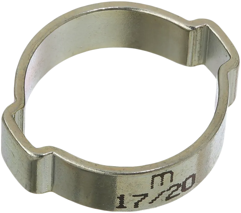 Øreklemme m/2ører galv. 28-31mm