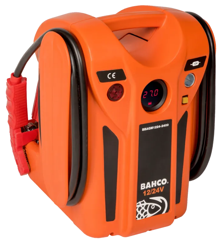 Professionel og kraftig booster 12-24V 2400CA