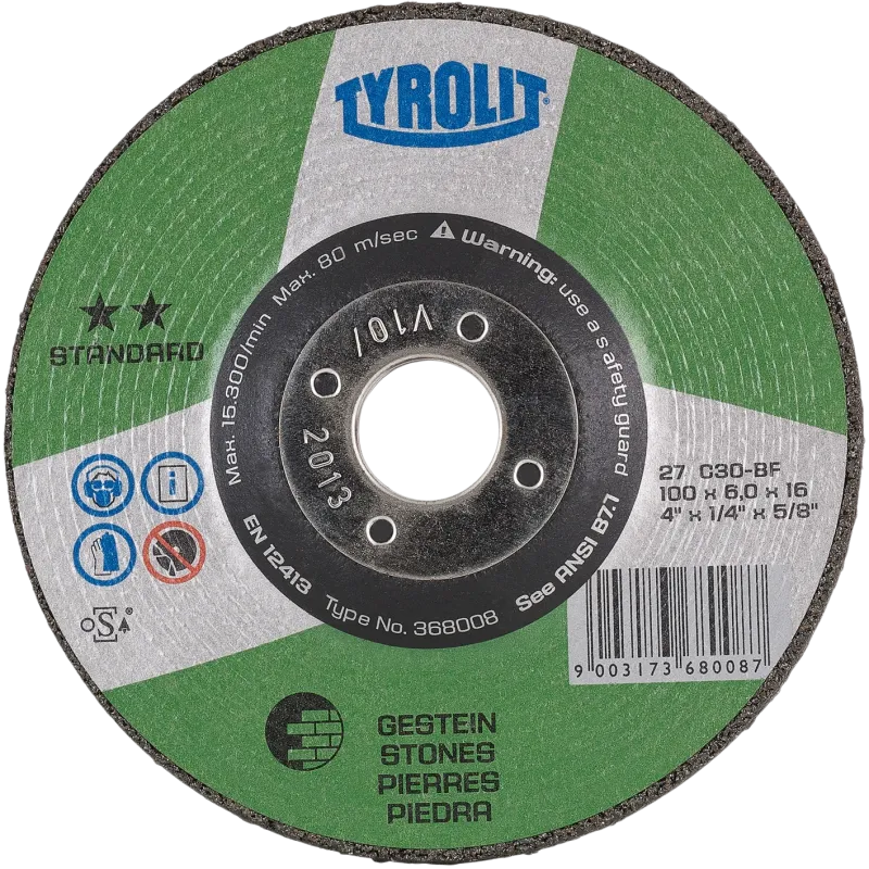 Skrubskive Standard 27X ø178×6 C30S-BF