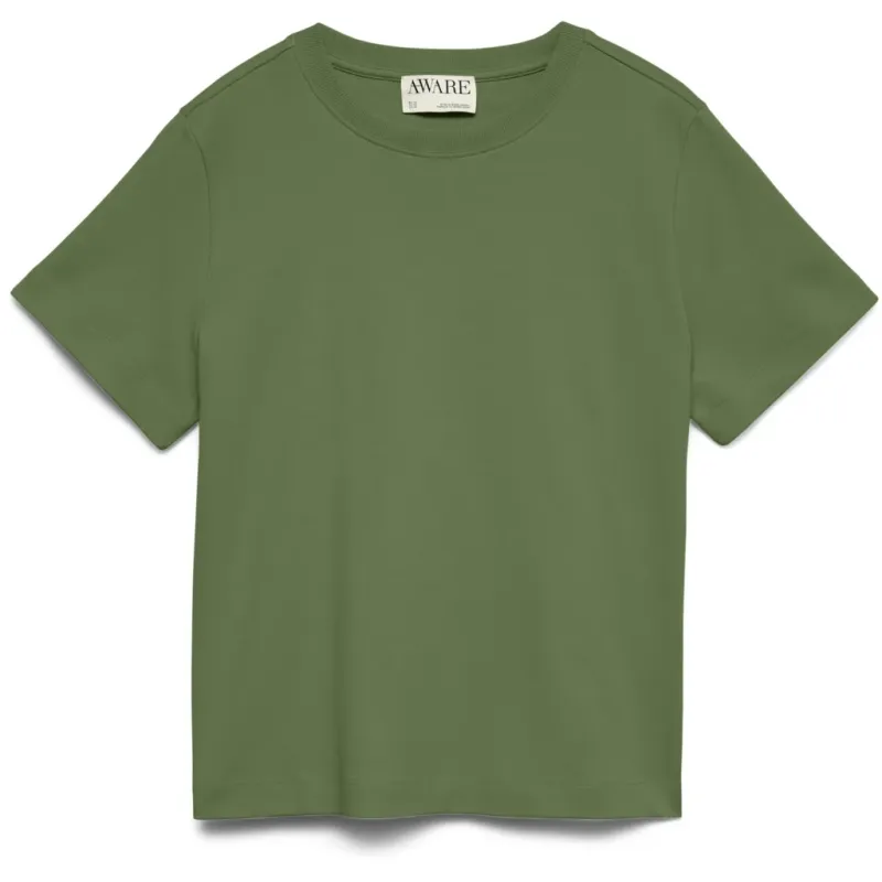 Vero Moda dame t-shirt AWNAIMA - Kale