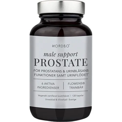 NORDBO Male Support Prostate - 120 kapsler