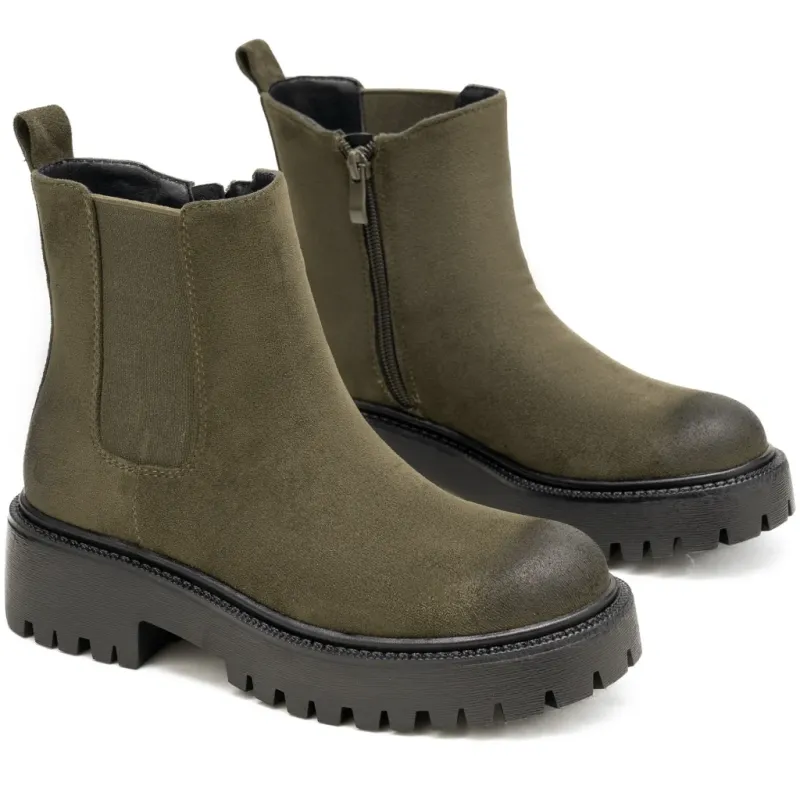 Florette dame støvler 68335 - Green