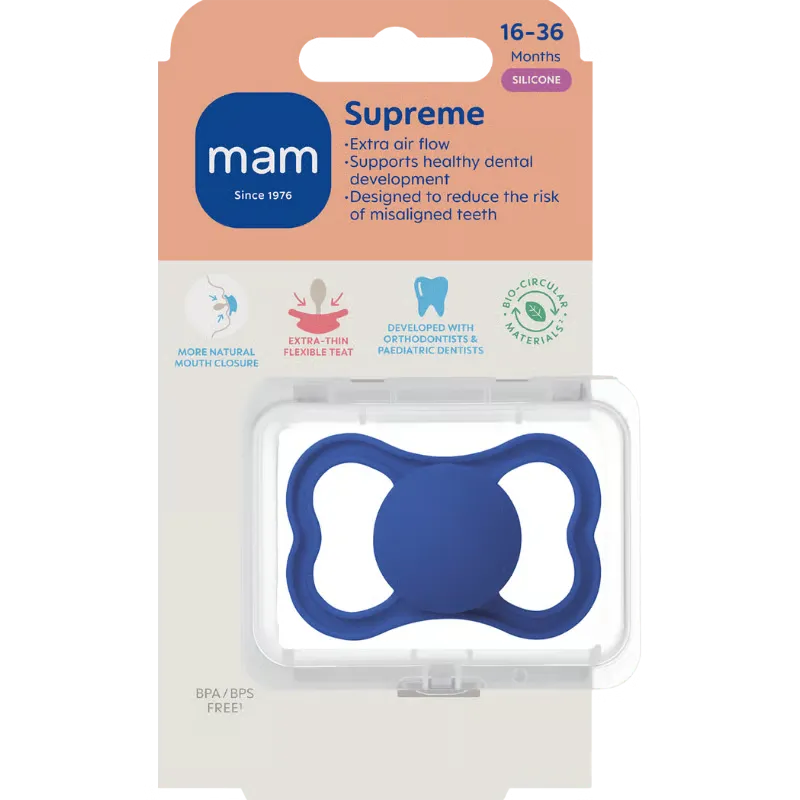 MAM Supreme Sut 16-36M Silk Blue (1 stk)