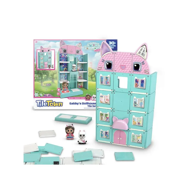 Tile Town Gabby Magnetisk Legesæt