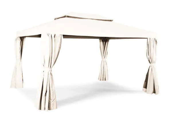 Luxus Pavillon 3x4 meter - Hvid