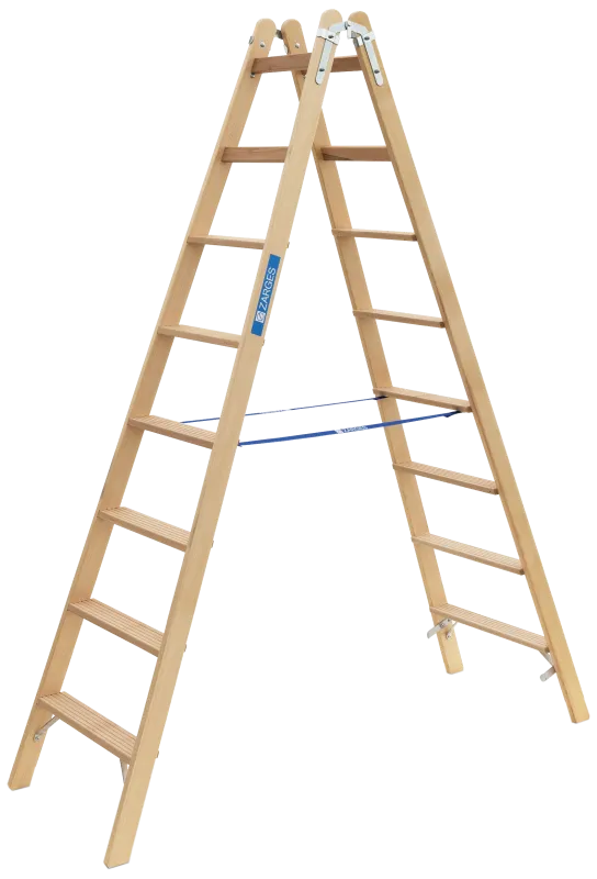 Wienerstige Crestastep B træ 2×8 trin 2,27 mtr