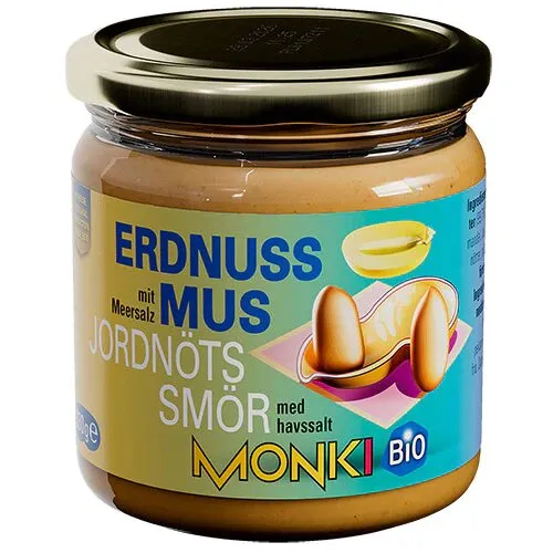 Jordnøddesmør Ø Monki - 330 gram