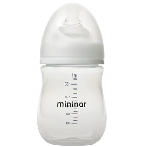 Mininor Sutteflaske PP Flaskesut 0M+ (160 ml)