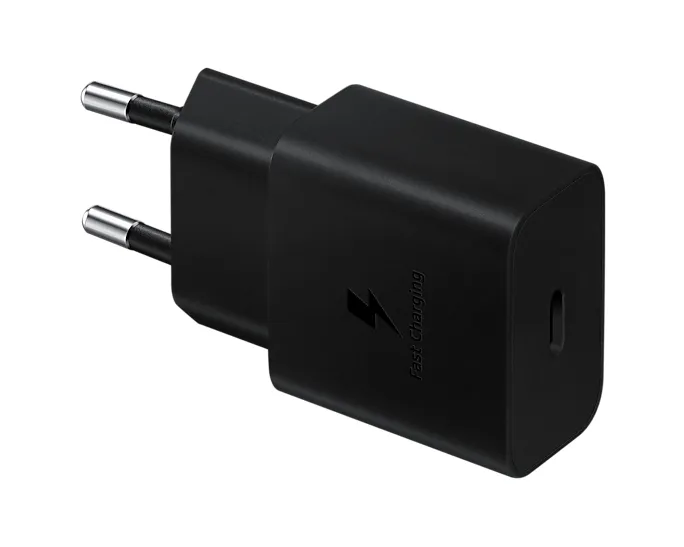 Samsung USB-C adapter. 15Watt. Sort.