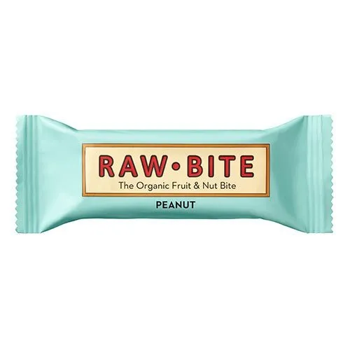 Rawbite Peanut Økologisk - 50 gram