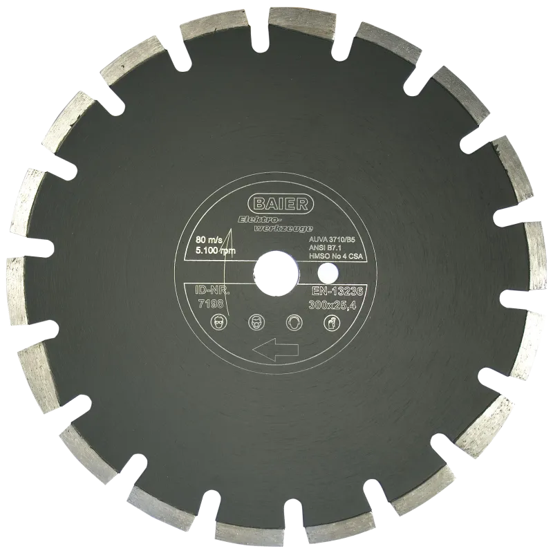 Baier Asfalt Premium diamantskæreskive 400×25,4mm