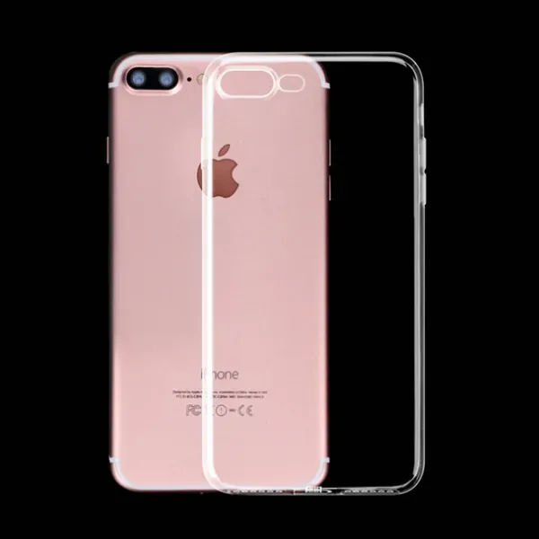iPhone 7 / 8 TPU cover. Gennemsigtig klar.