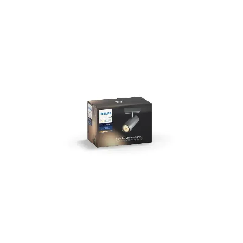 Philips Hue Buratto enkelt spot aluminium 1x5.5W 240 (uden fjernbetjening)