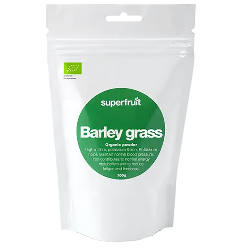 Superfruit Barleygrass (byggræs) Pulver Ø (100 g)