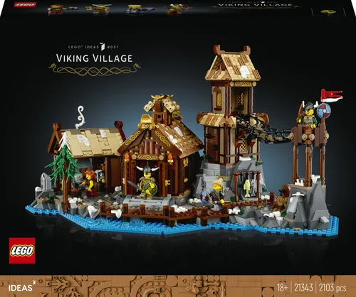 LEGO Ideas Vikingelandsby (21343) - GEEKD.dk