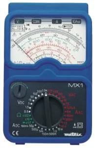 Metrix MX 1 - Mål 1500V AC/DC sikkert med et robust viserinstrument
