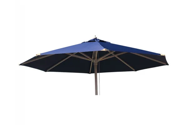 Signe Parasol Ø 3 meter - 2-delt - Blå