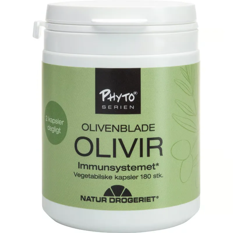 Natur Drogeriet Olivir Olivenblade (180 Kap)