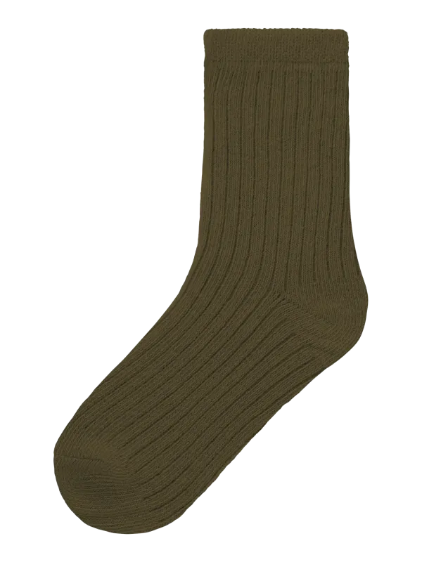 Name It - Nobbu Strømper - Olive Night - 22/24 cm