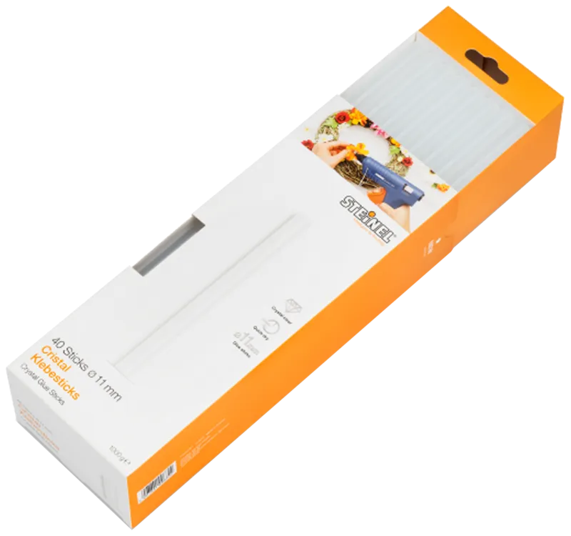 Steinel limstifter Krystal ø11×250mm, 40stk