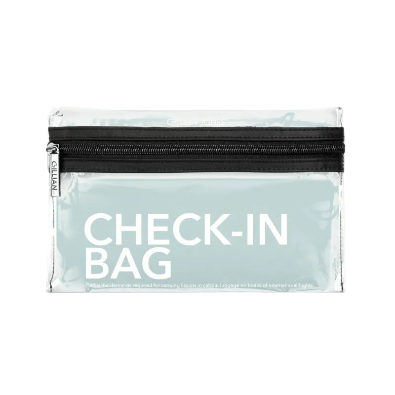 Gillian Jones Check-In Bag i PVC Fri Plast (1 stk)