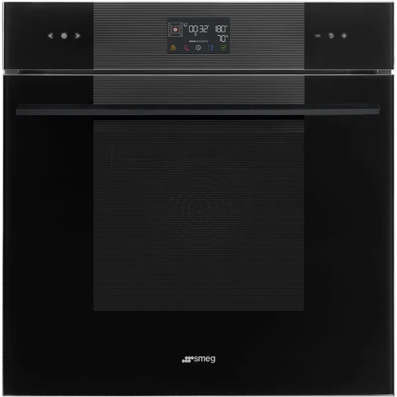 Smeg SO6102S3PB3 Steam100 kombi-dampovn 67 liter, sort