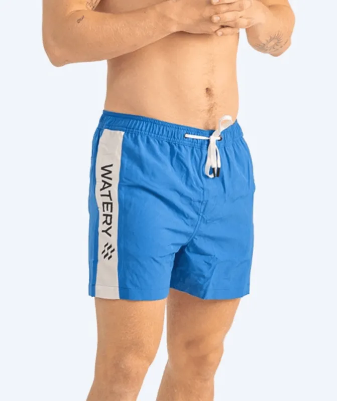 Watery badeshorts til mænd - Signature Eco - Blå