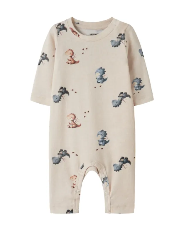 Name It Karlos - LS Bodysuit - Peyote Melange - 50 cm