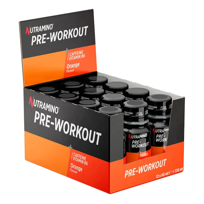Nutramino Pre-Workout Shot Orange (12 x 60 ml)