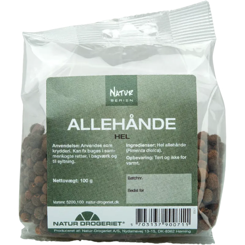Natur Drogeriet Allehånde hel (100 gr)
