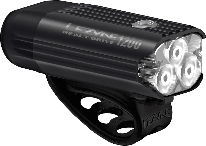 Lezyne React Drive Front Forlygte USB-C Opladning 1200 lumen