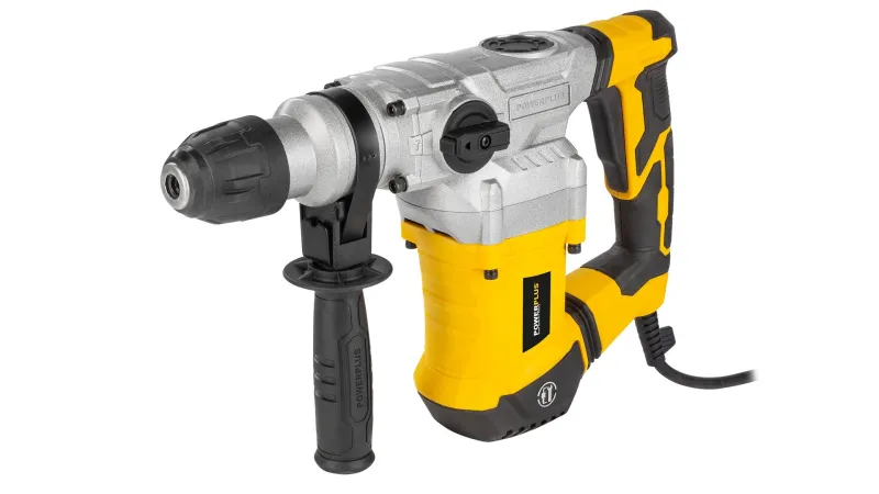 Borehammer 1200 W i kuffert med tilbehør